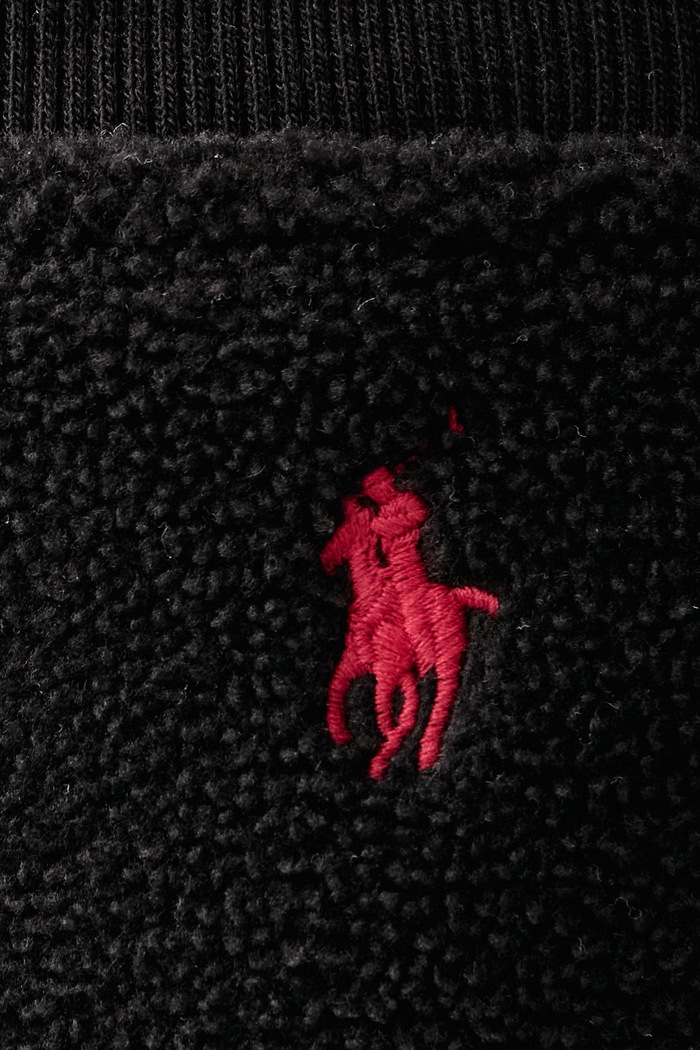 Spodnie lounge męskie polarowe Polo Ralph Lauren 714B36288 czarny