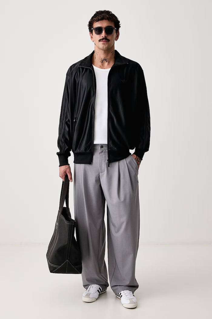 adidas Originals Spodnie męskie KW5683 szary AW26