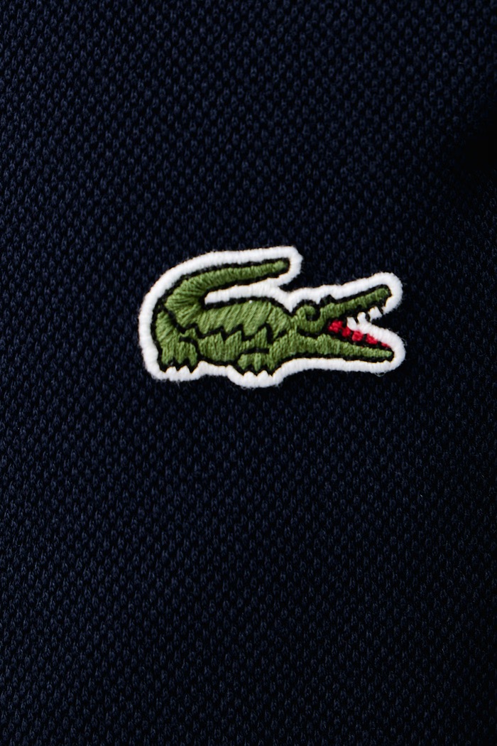 Spodnie dresowe męskie z bawełną Lacoste XH9455 granatowy