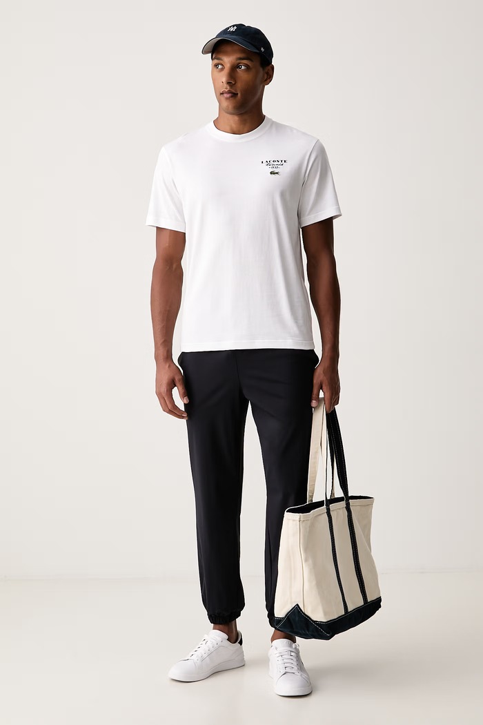 Lacoste teplákové nohavice pánske XH9208 tmavomodrá AW26