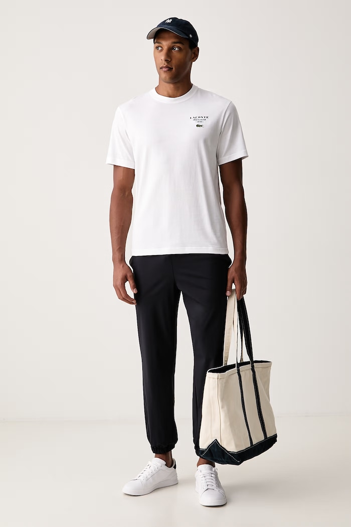 Lacoste teplákové nohavice pánske XH9208 tmavomodrá AW26