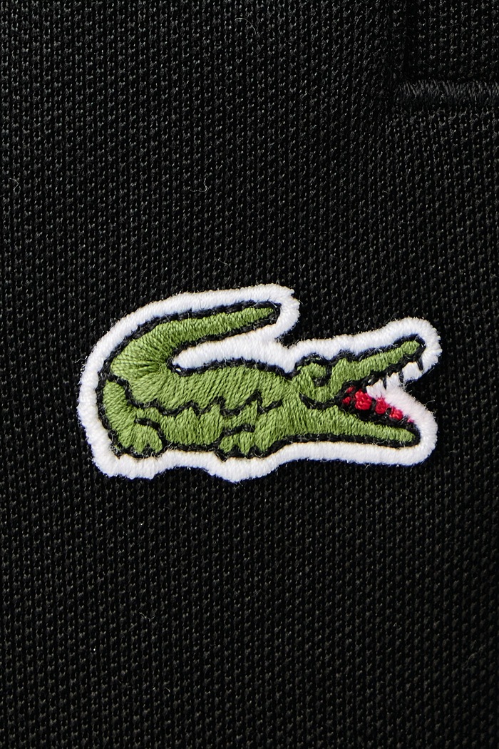 Spodnie dresowe męskie z bawełną Lacoste czarny XH0628