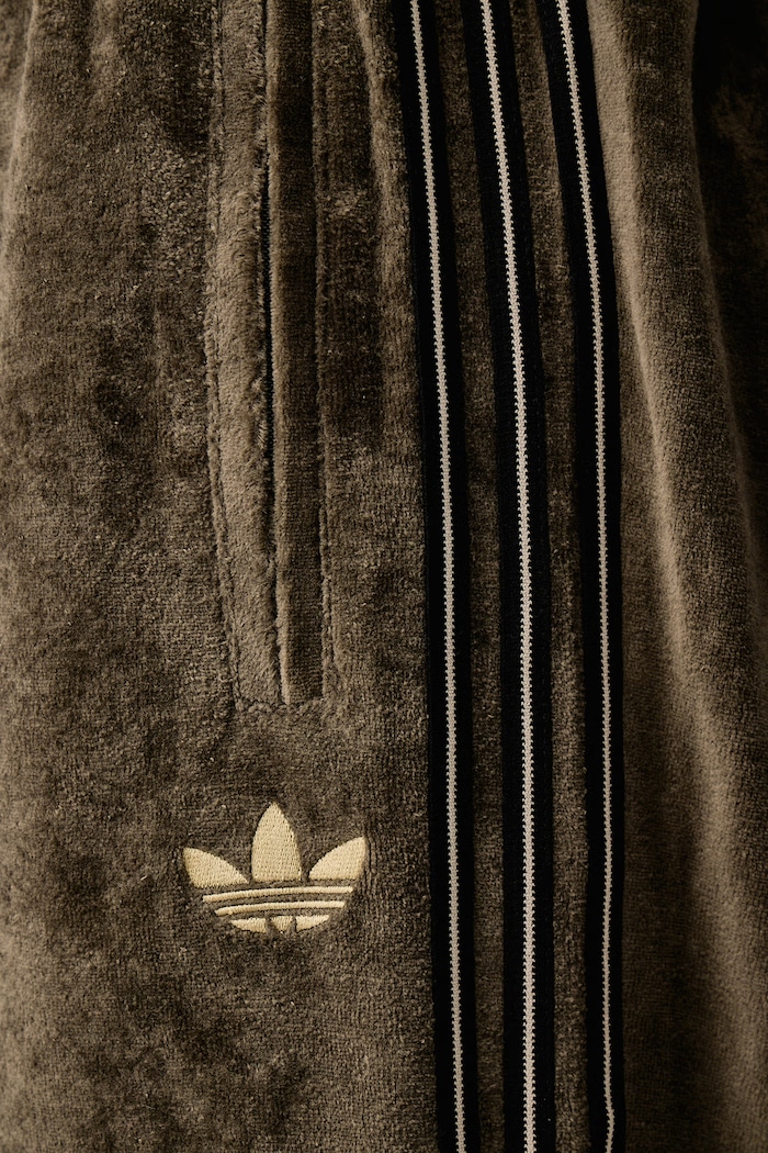 Спортен панталон мъжки Firebird Velour adidas Originals кафяв KE4165