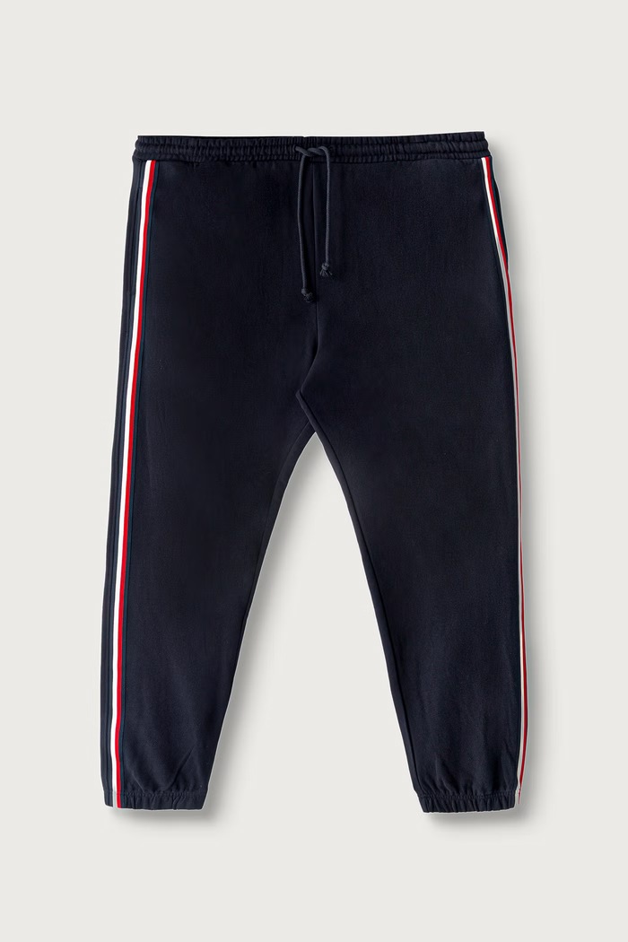 Tommy Hilfiger Παντελόνι επίσημο ανδρικό βαμβακερό σκούρο μπλε UM0UM03944