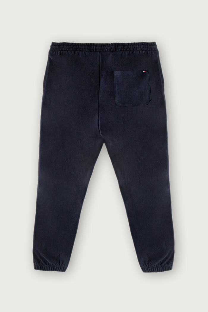 Tommy Hilfiger Παντελόνι επίσημο ανδρικό βαμβακερό UM0UM03944 σκούρο μπλε AW26
