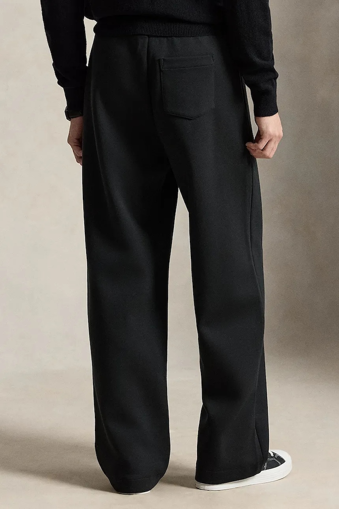Polo Ralph Lauren tepláky pánské s bavlnou 710B30262 černá AW26
