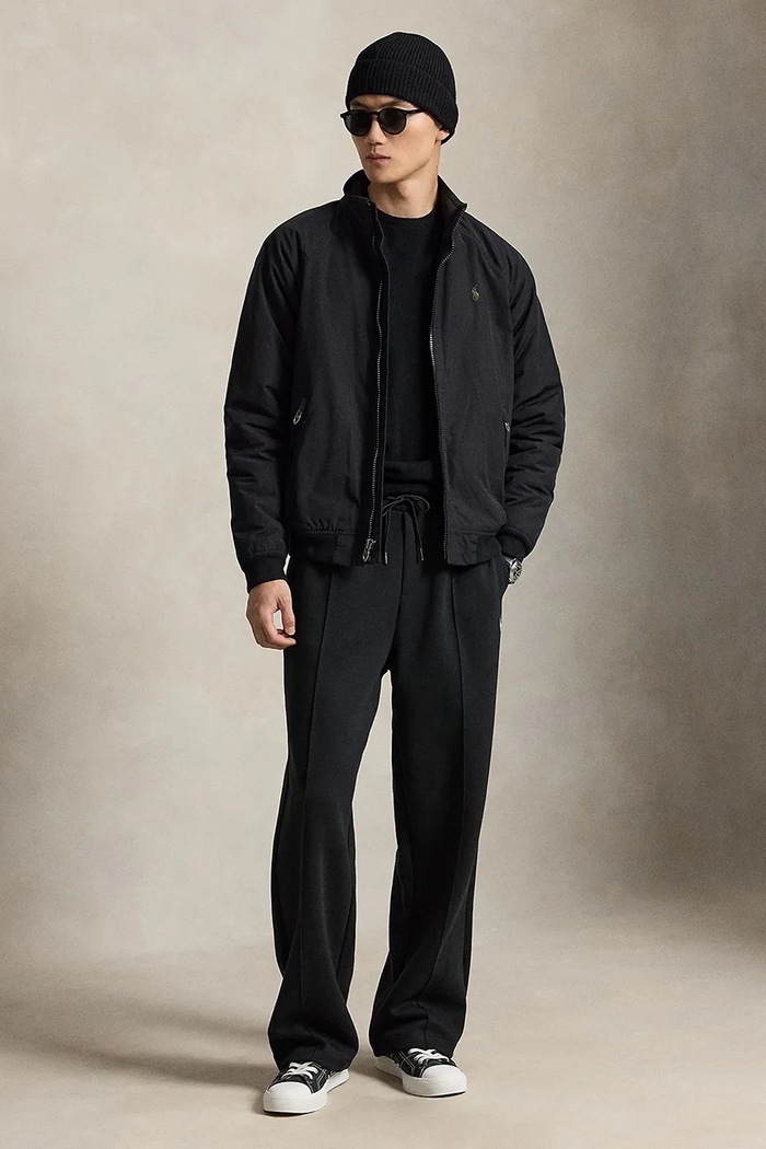 Oblečení Polo Ralph Lauren tepláky pánské s bavlnou 710B30262 černá