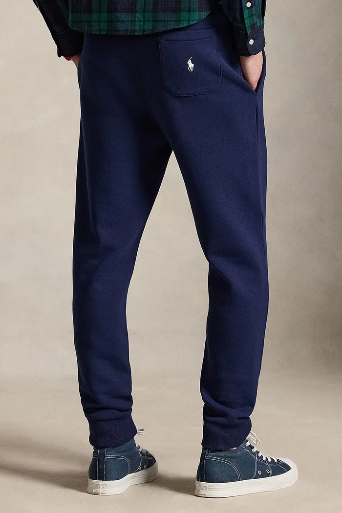 Polo Ralph Lauren spodnie dresowe męskie z bawełną 710B26148 granatowy AW26