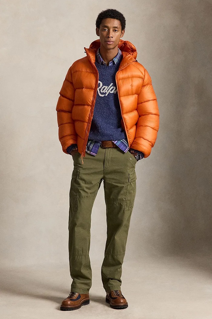 Odzież Polo Ralph Lauren Spodnie cargo męskie bawełniane 710B24586 zielony