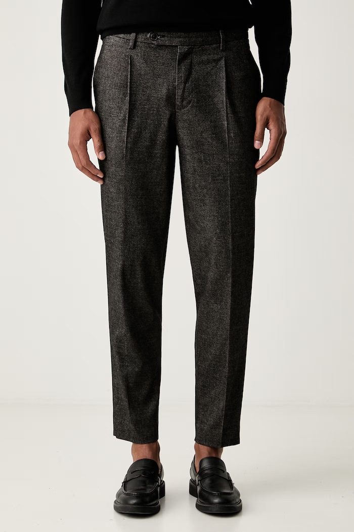 Tommy Hilfiger pantaloni da uomo con cotone nero MW0MW45058