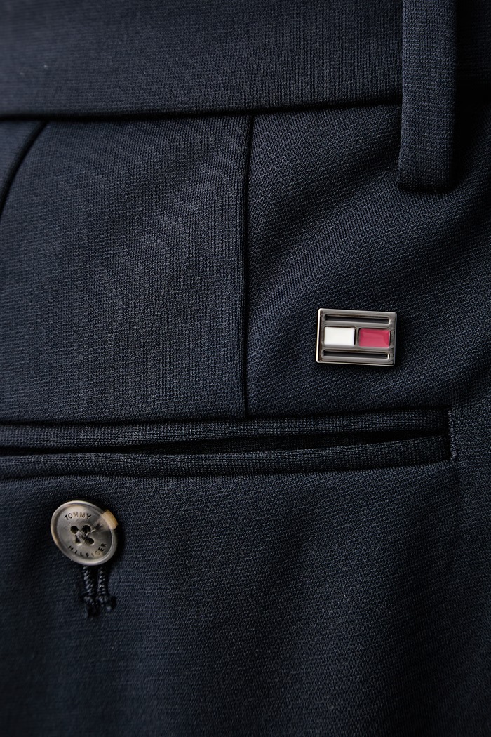 Tommy Hilfiger slim fit hlače za muškarce mornarsko plava MW0MW44869