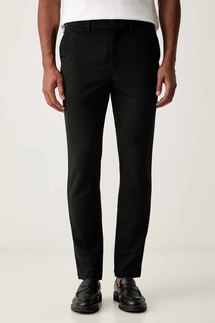 Tommy Hilfiger pantaloni regular da uomo nero MW0MW44675