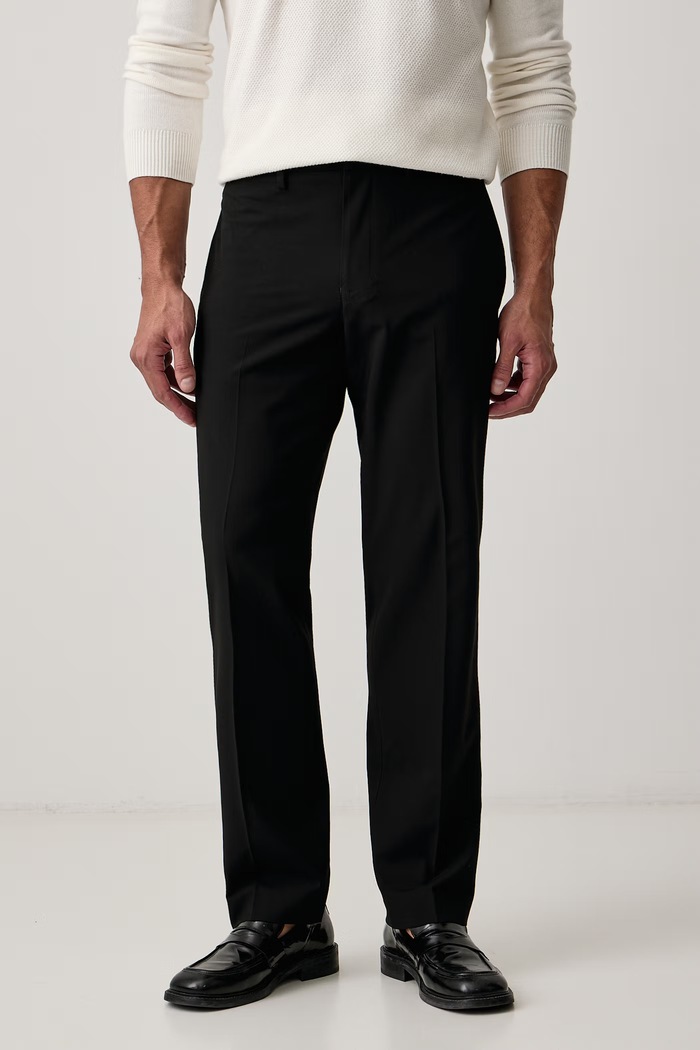 Armani Exchange Hlače moške z viskozo črna XM003505.AF28320