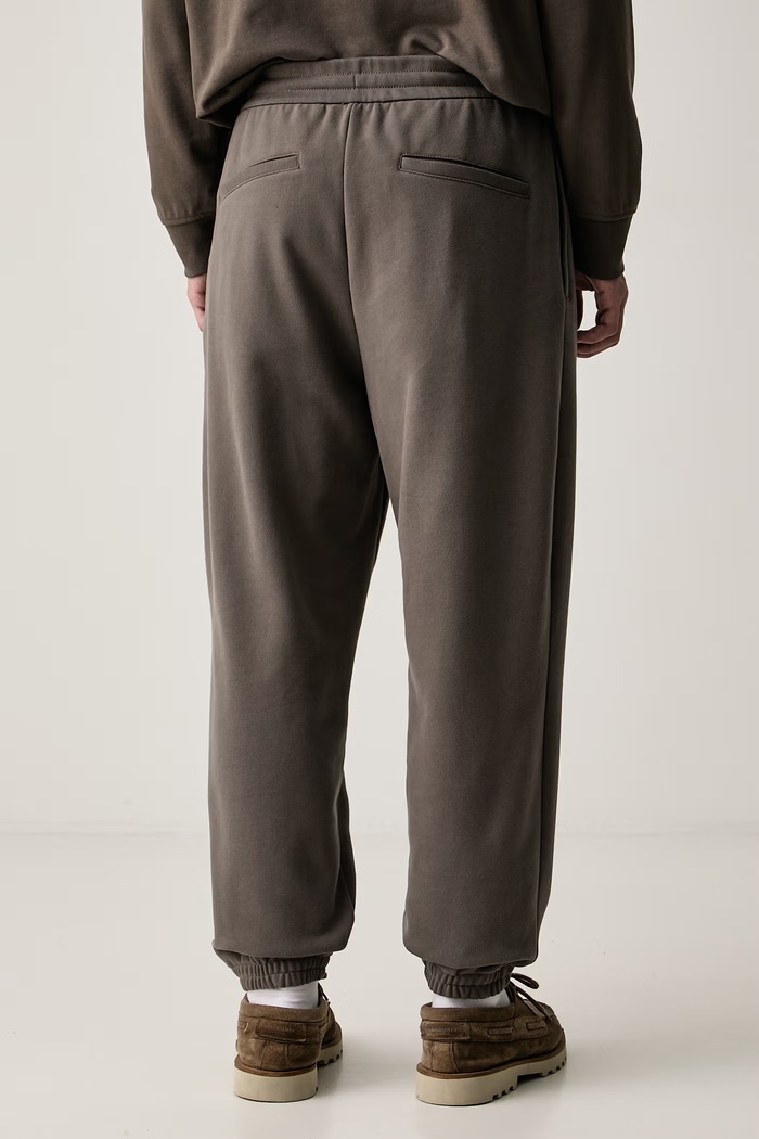 Abbigliamento Armani Exchange Pantaloni da tuta da uomo in cotone con elastan XM002914.AF26047 marrone
