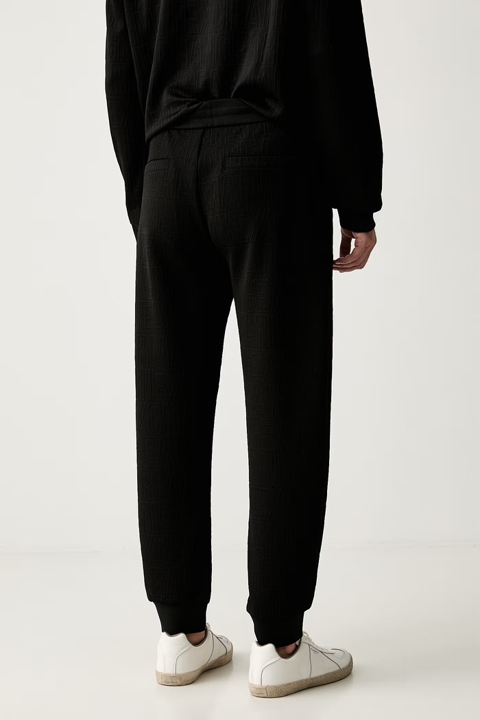 Odjeća Armani Exchange donji dio trenirke za muškarce XM002907.AF21862 crna