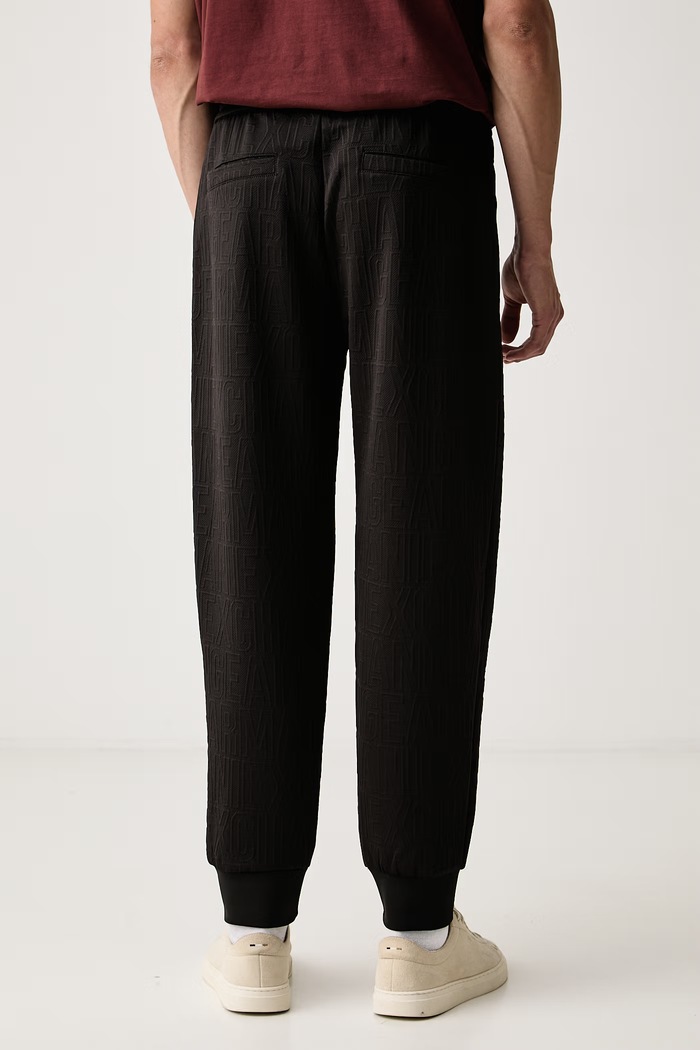 Oblečení Armani Exchange tepláky pánské XM002907.AF21862 černá