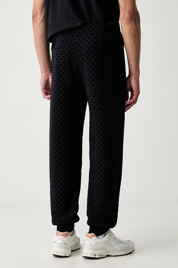 Дрехи Armani Exchange спортен панталон мъжки с памук XM002904.AF10818 тъмносин