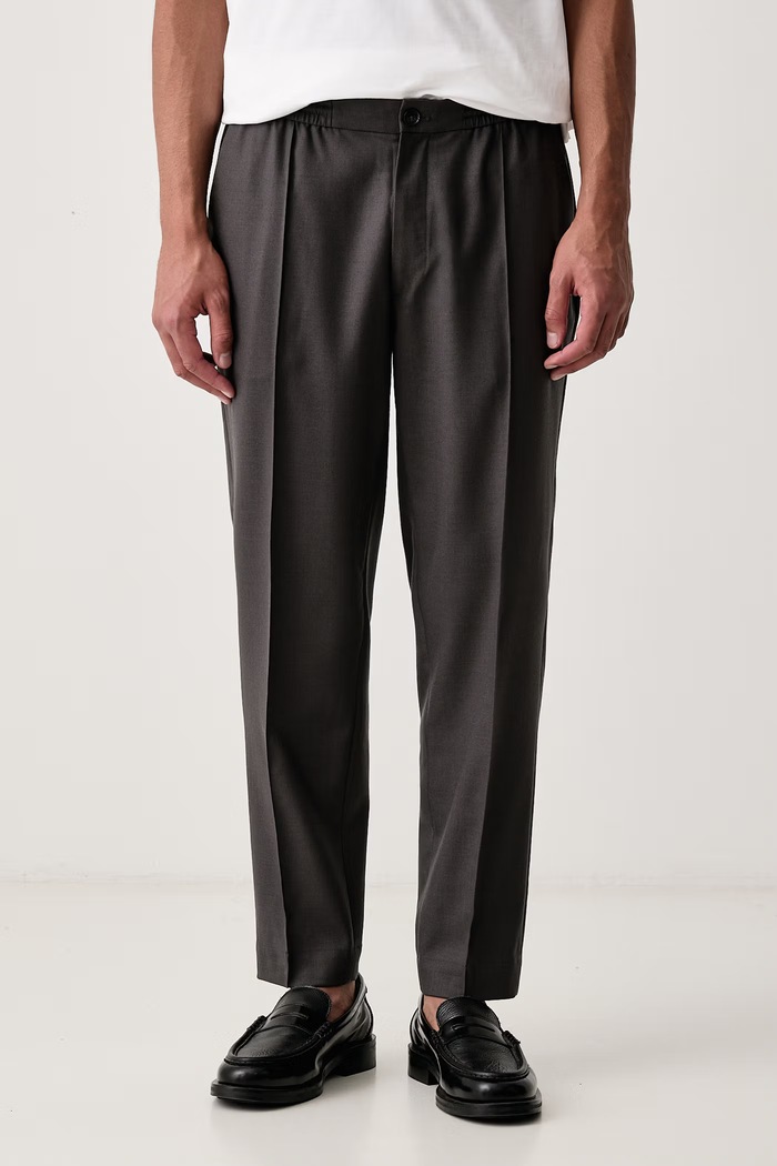 Calvin Klein Pantaloni da uomo con lana grigio LV04LH607G