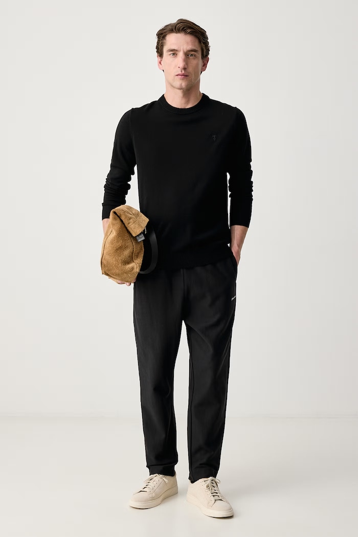 Calvin Klein Trenirka moška z bombažem LV04LH217G črna AW26