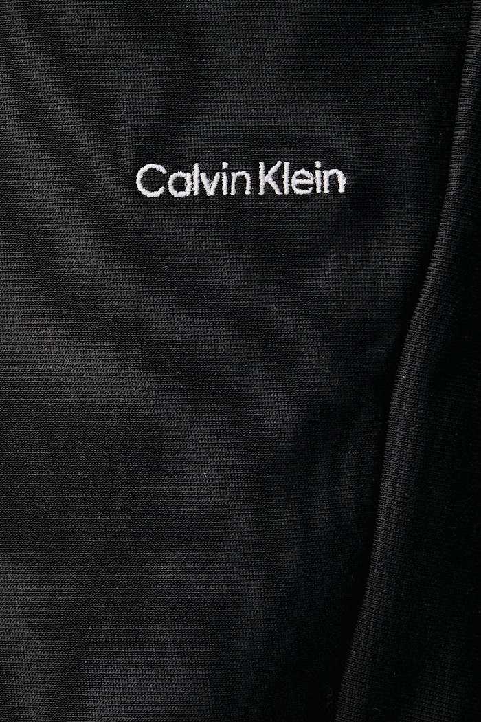 Trenirka moška z bombažem Calvin Klein LV04LH217G črna