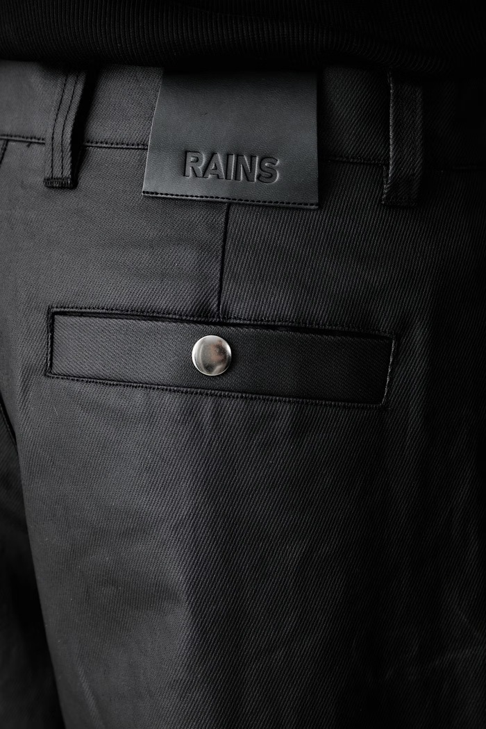 Rains Heavy voskirane hlače od pamuka za muškarce 19180.01