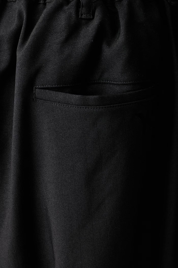 Y-3 SU PLEATD PANTS spodnie męskie czarny KZ2394