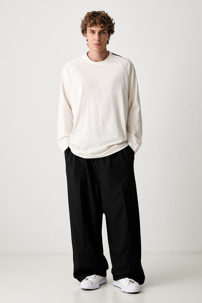 Y-3 SU PLEATD PANTS spodnie męskie KZ2394 czarny