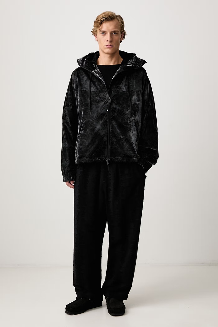 Y-3 M DECOSTITCH TP pantaloni con lino da uomo KY3866 nero AW26