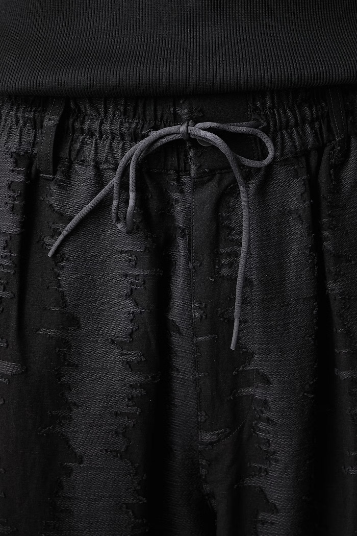 M DECOSTITCH TP pantaloni con lino da uomo Y-3 nero KY3866