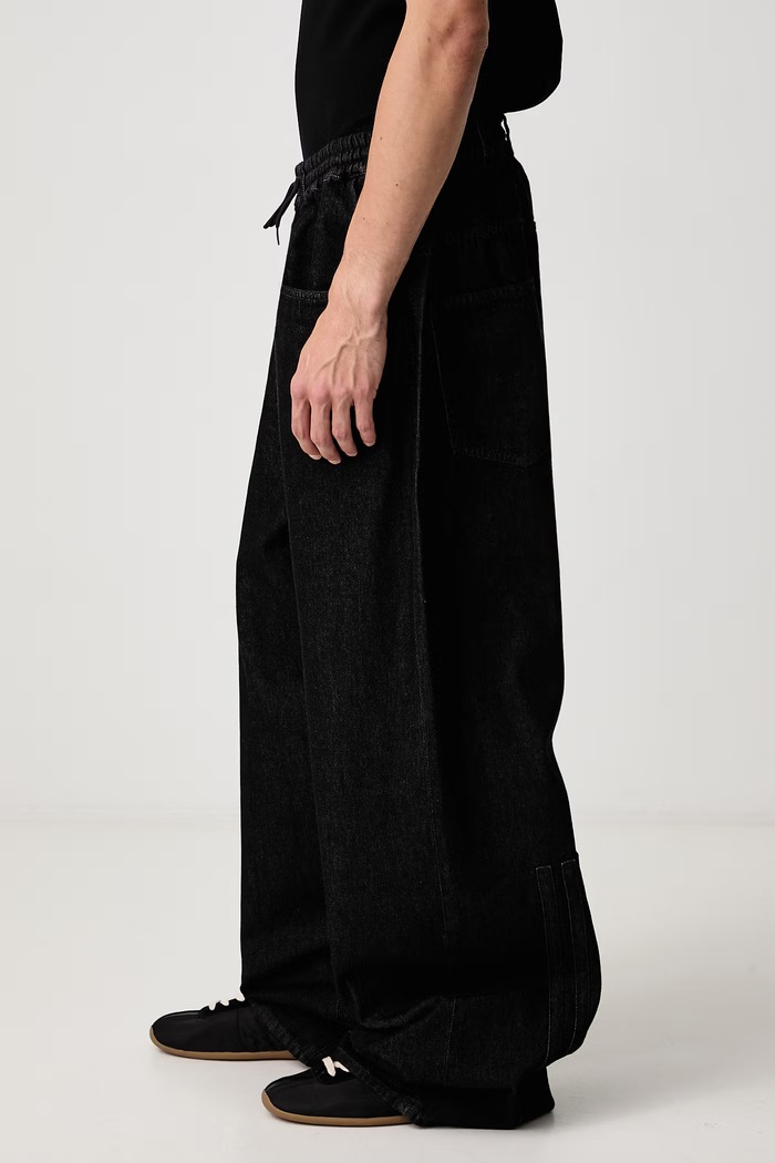 M DENIM PNT spodnie bawełniane męskie Y-3 KS3896 czarny