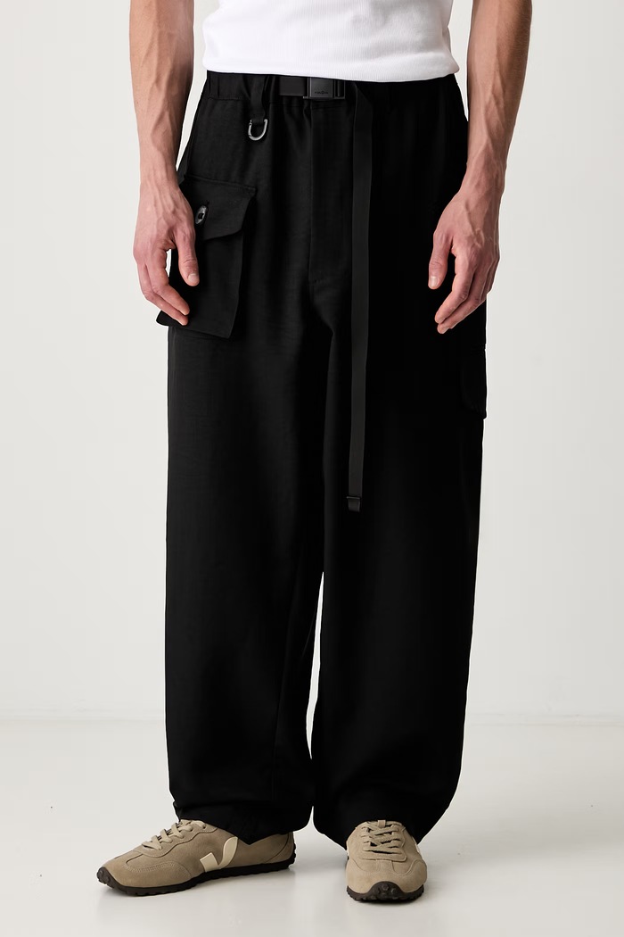 Y-3 TPRD SU PANTS spodnie cargo męskie czarny KS3863