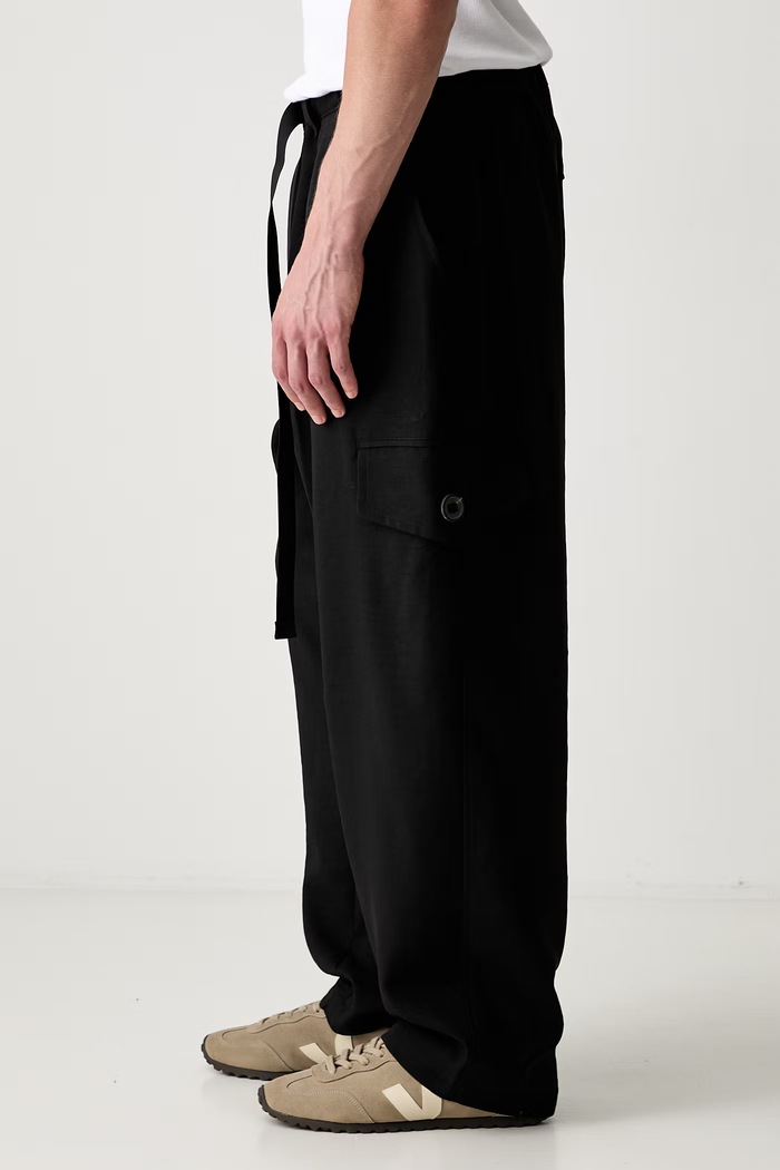 Y-3 TPRD SU PANTS spodnie cargo męskie KS3863 czarny AW26