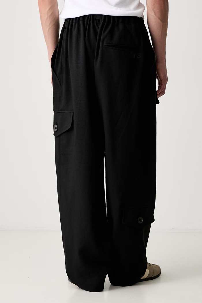 Odzież Y-3 TPRD SU PANTS spodnie cargo męskie KS3863 czarny