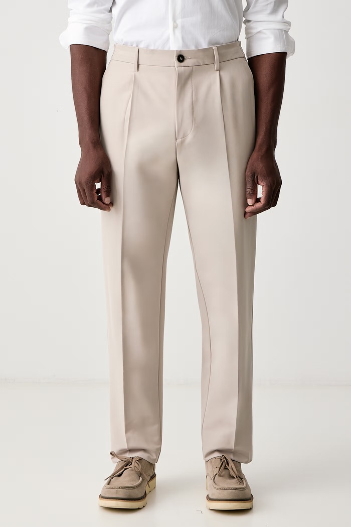United Colors of Benetton Παντελόνι ανδρικό μπεζ 46A3UF06E