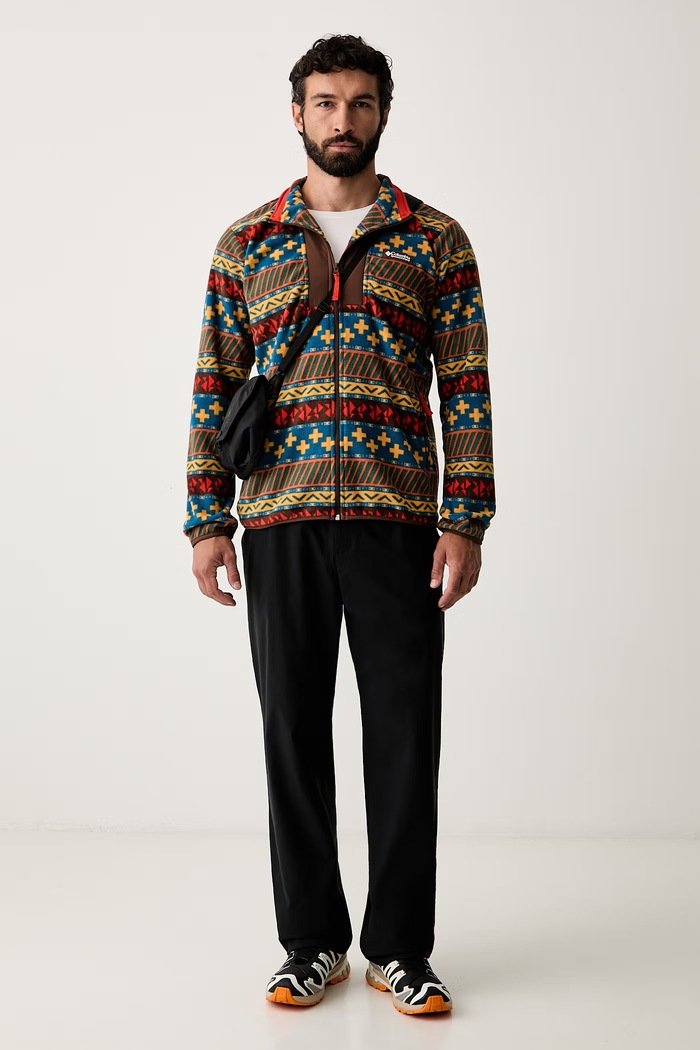 Columbia spodnie trekkingowe męskie 2179761 czarny AW26