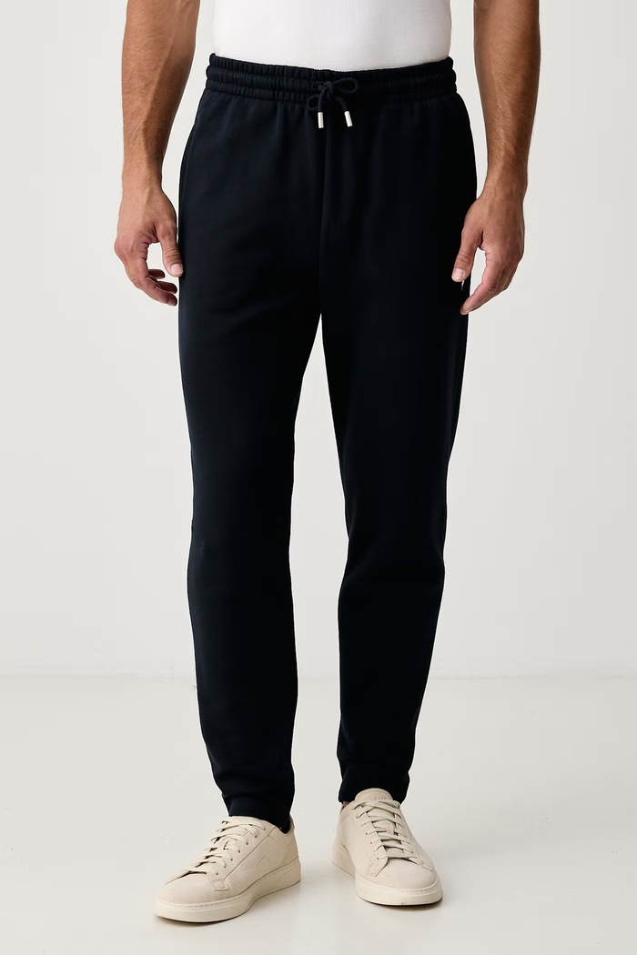 Trussardi Spodnie dresowe męskie bawełniane granatowy P8148000087N