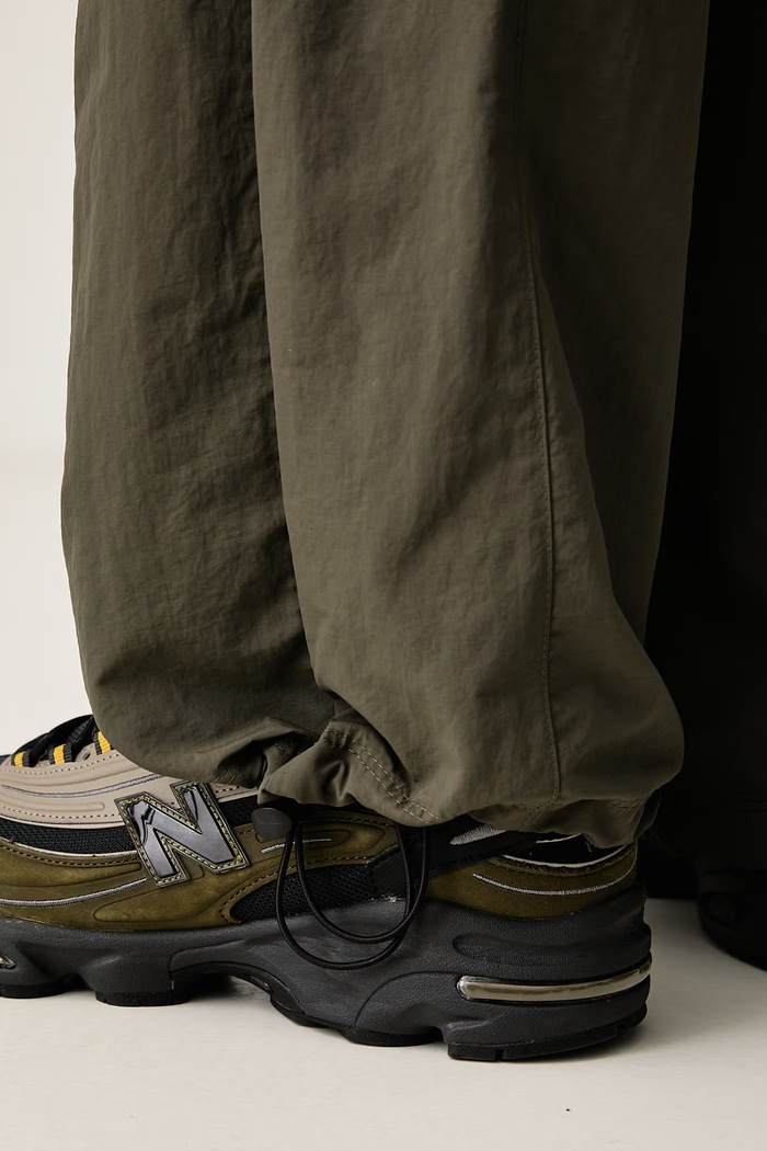 Παντελόνι ανδρικό NSE Belted The North Face NF0A8G9521L1 πράσινο