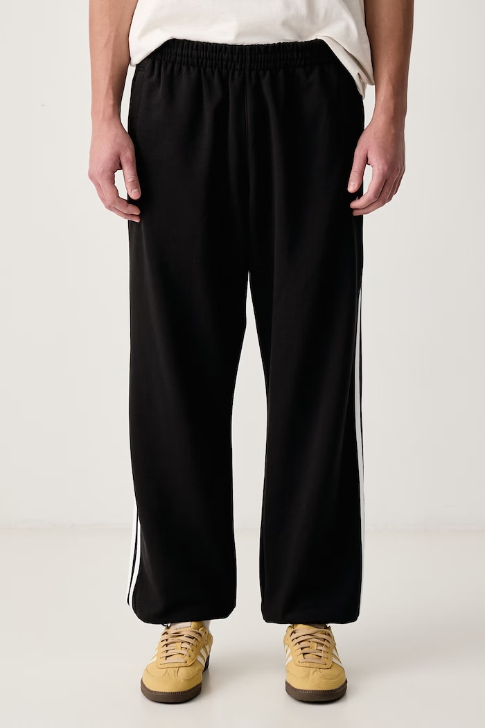adidas Originals Spodnie dresowe męskie z bawełną Adicolor czarny KV9280