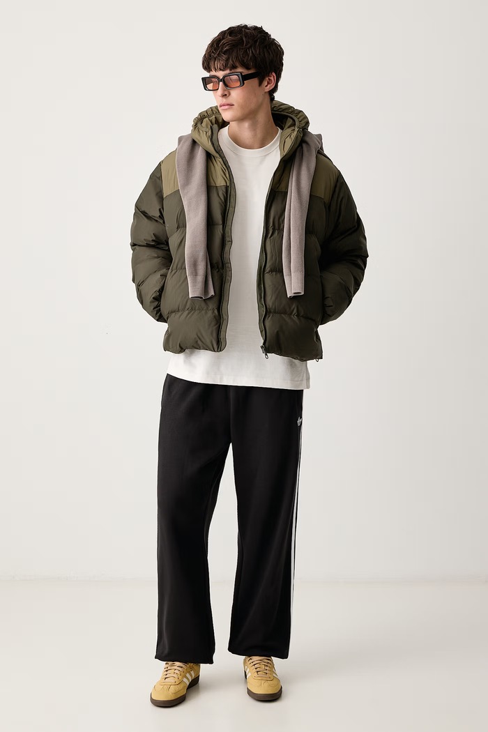 adidas Originals Donji dio trenirke za muškarce s pamukom Adicolor KV9280 crna AW26