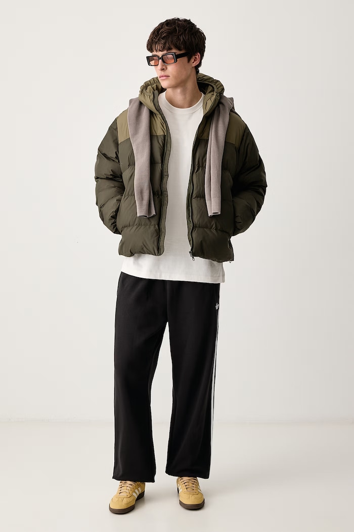 adidas Originals Spodnie dresowe męskie z bawełną Adicolor KV9280 czarny AW26