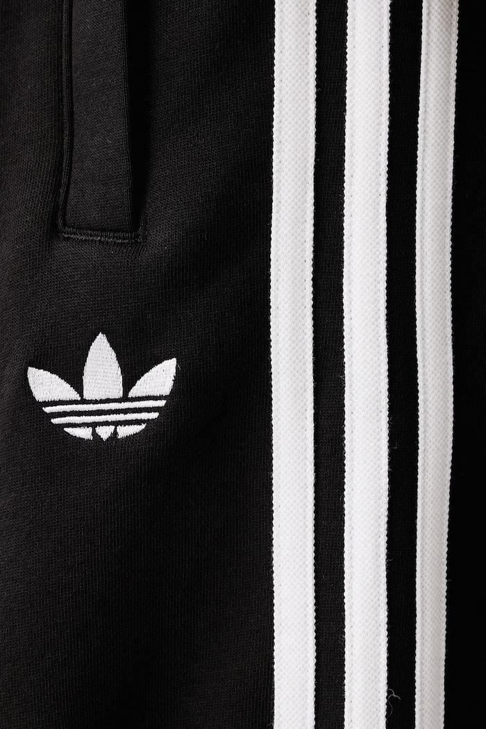 Spodnie dresowe męskie z bawełną Adicolor adidas Originals czarny KV9280