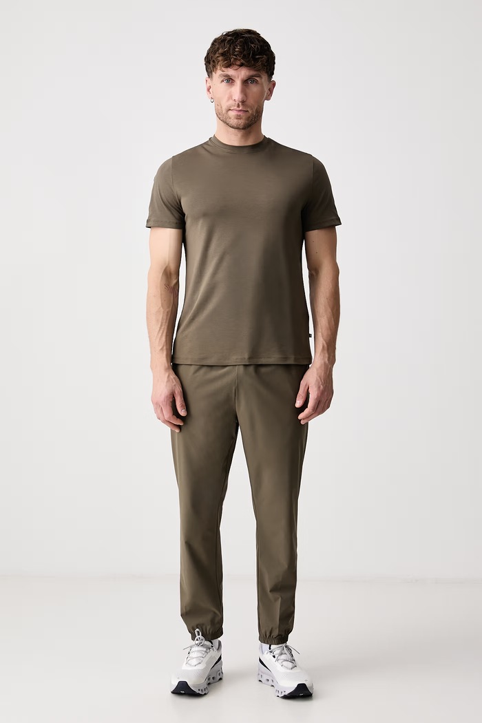 On Spodnie treningowe męskie Focus 1ME30394966 zielony AW26