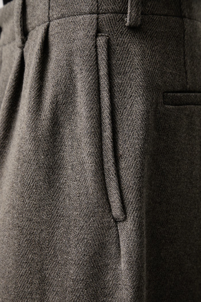 Spodnie chinos z wełną męskie Our Legacy zielony M4264BNP