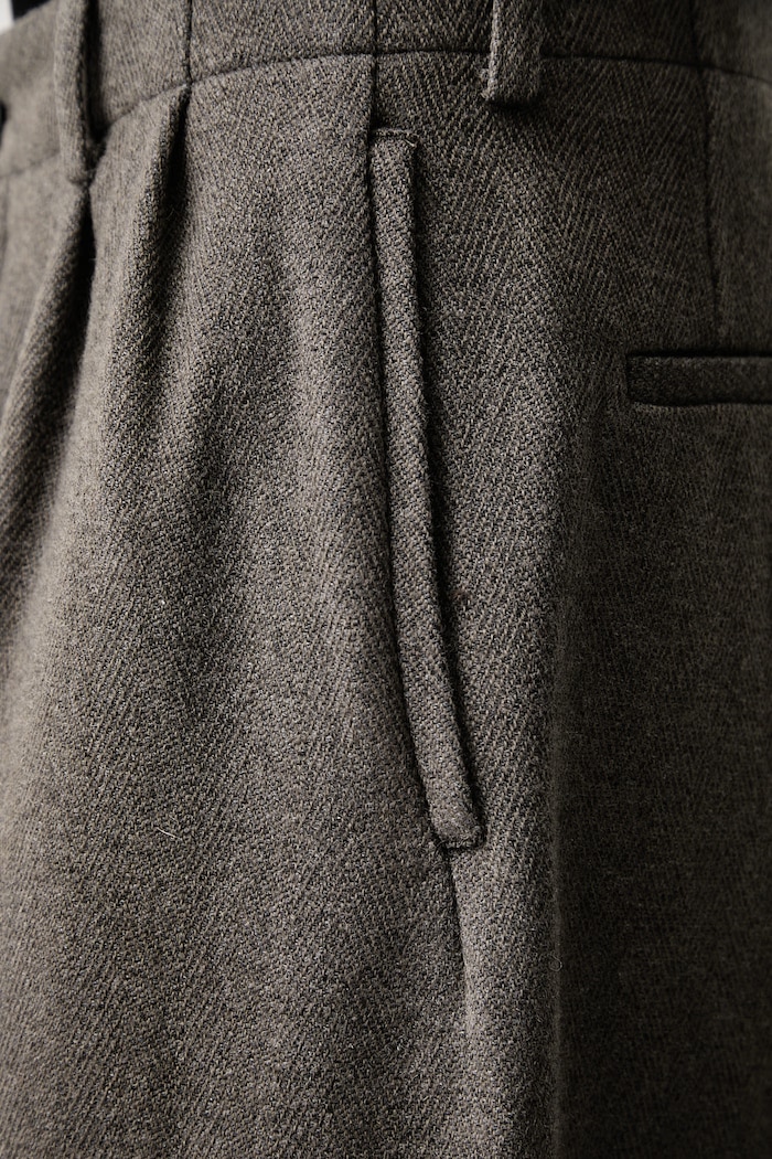 Spodnie chinos z wełną męskie Our Legacy zielony M4264BNP