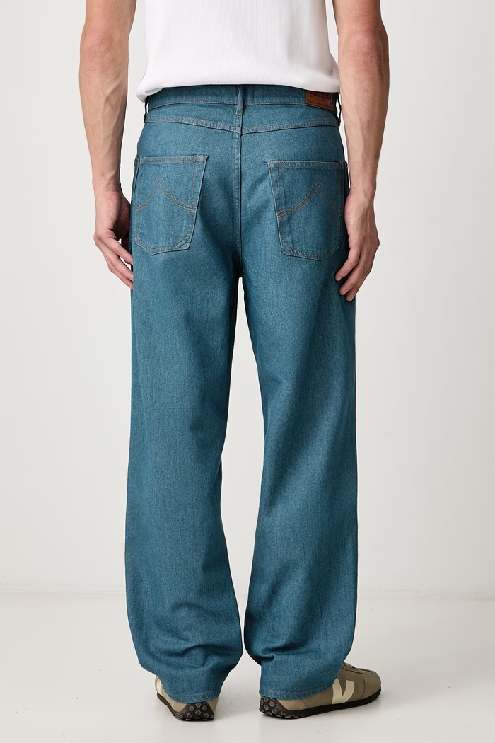 Clothing Kenzo Trousers with linen Men's FG65DP4277H1 blue