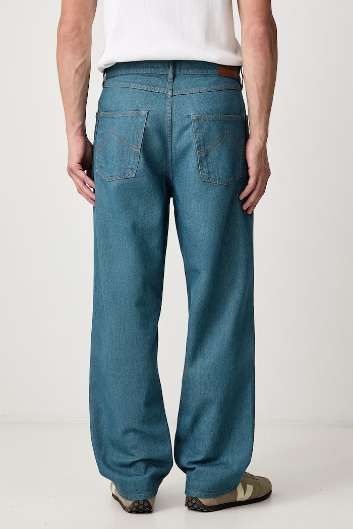 Clothing Kenzo Trousers with linen Men's FG65DP4277H1 blue