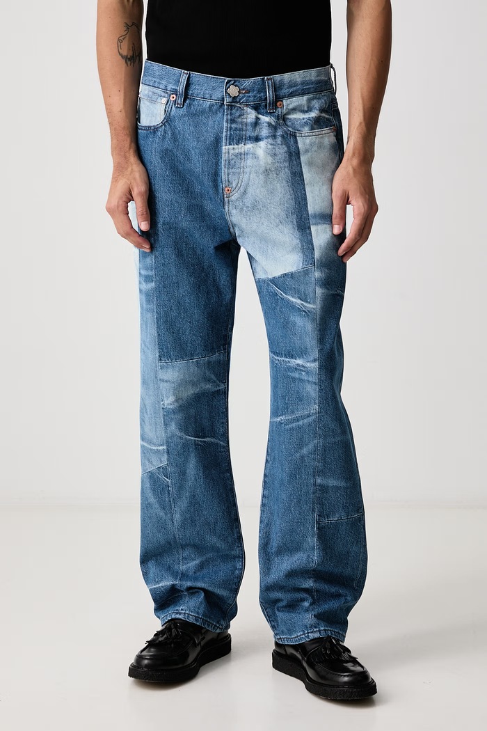 Kenzo Blugi regular pentru bărbați albastru FG65DP3366B8