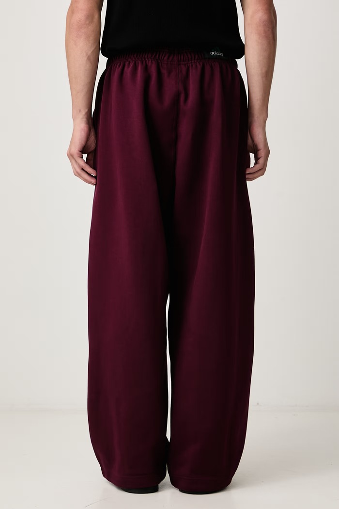 Îmbrăcăminte adidas Originals Spacer Open pantaloni de trening cu bumbac pentru bărbați KR3975 burgundia