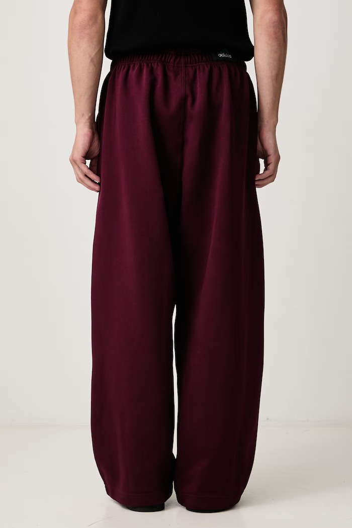 Îmbrăcăminte adidas Originals Spacer Open pantaloni de trening cu bumbac pentru bărbați KR3975 burgundia