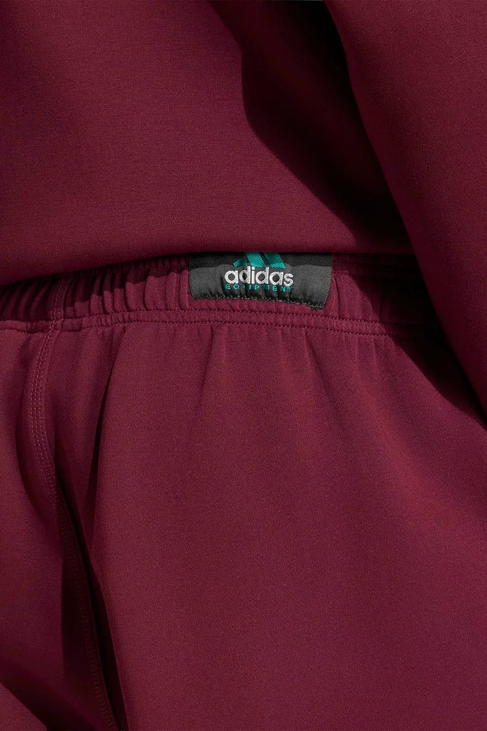 Spacer Open pantaloni de trening cu bumbac pentru bărbați adidas Originals burgundia KR3975